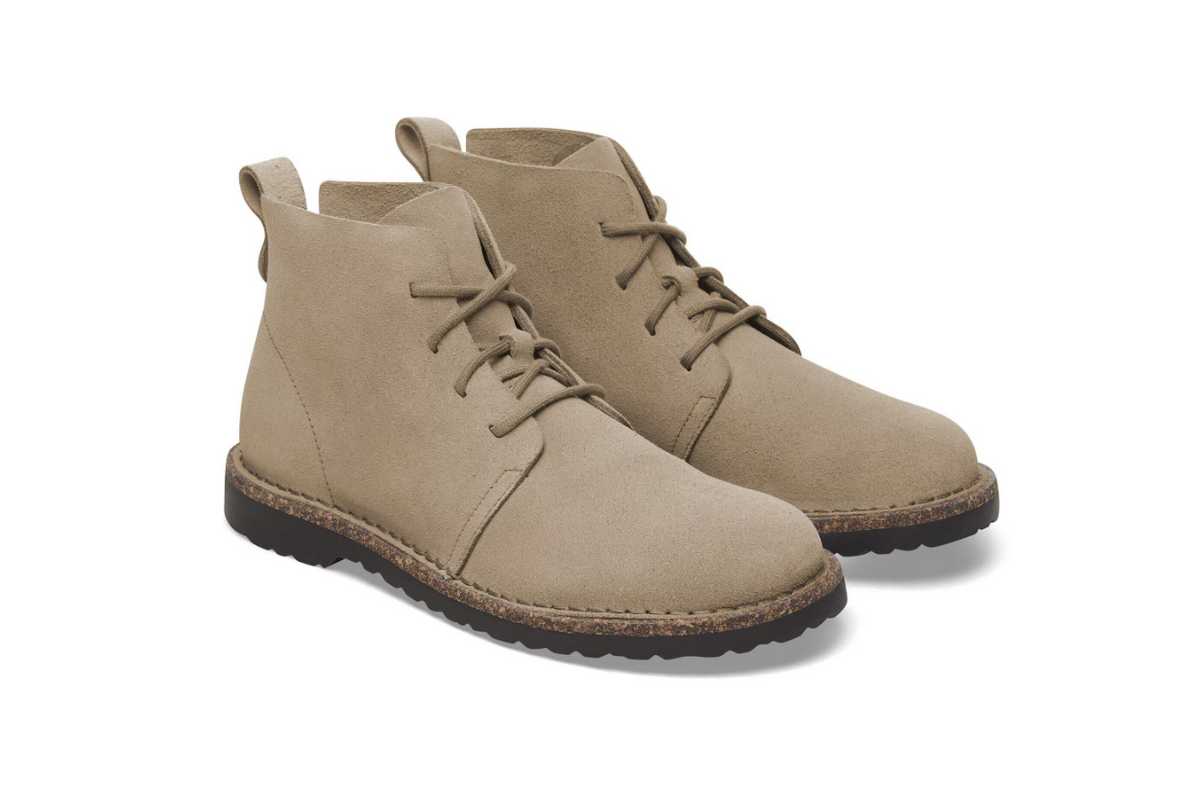 Birkenstock Uppsala Mid Suede Leather - Taupe, Narrow