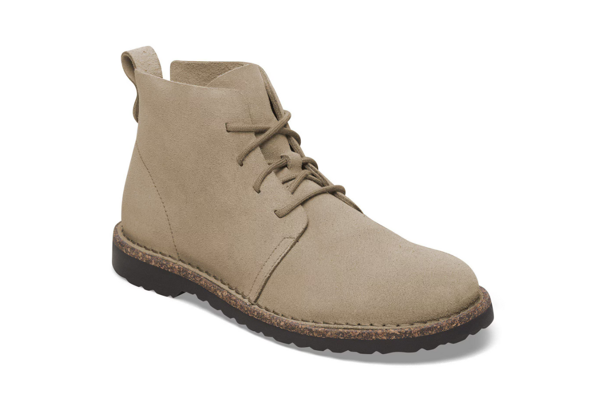 Birkenstock Uppsala Mid Suede Leather - Taupe, Narrow