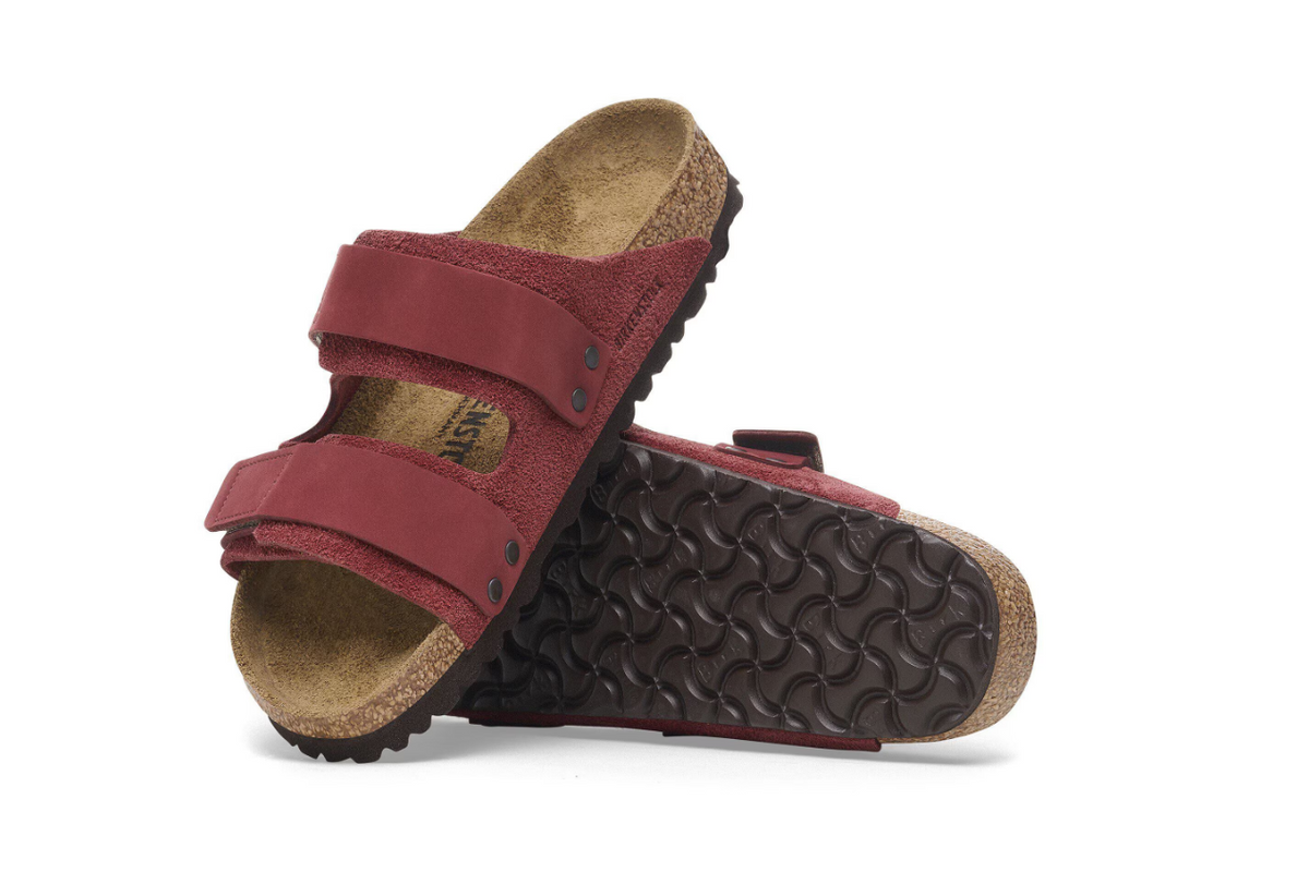 Birkenstock Uji Nubuck-Suede Leather - Zinfandel, Narrow