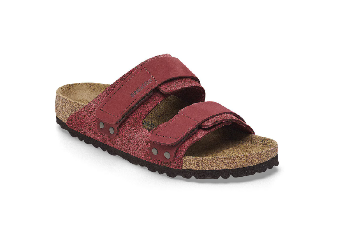 Birkenstock Uji Nubuck-Suede Leather - Zinfandel, Narrow