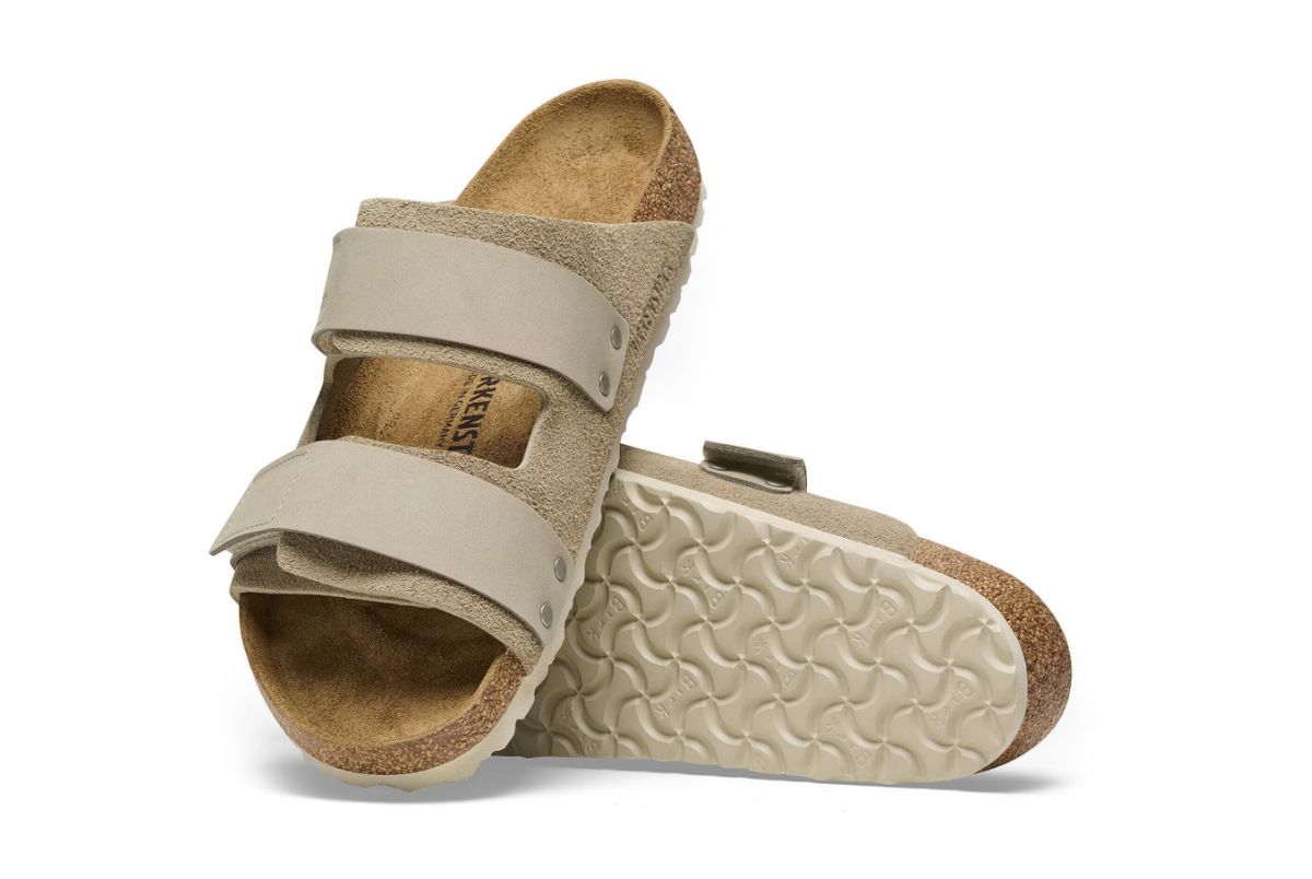Birkenstock Uji Nubuck Leather/Suede Taupe Regular