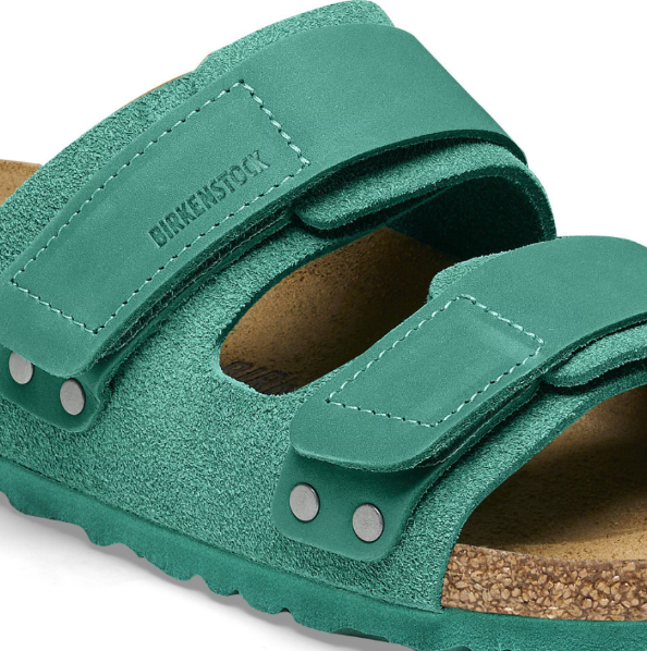 Birkenstock Uji Nubuck Leather/Suede Digital Green Regular