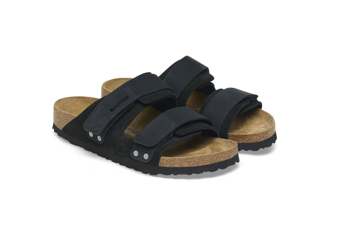 Birkenstock Uji Nubuck Leather/Suede Black Narrow