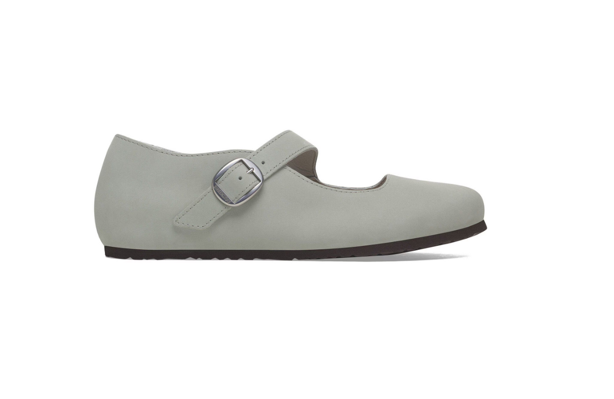Birkenstock Tracy Nubuck Leather - Pure Sage, Narrow