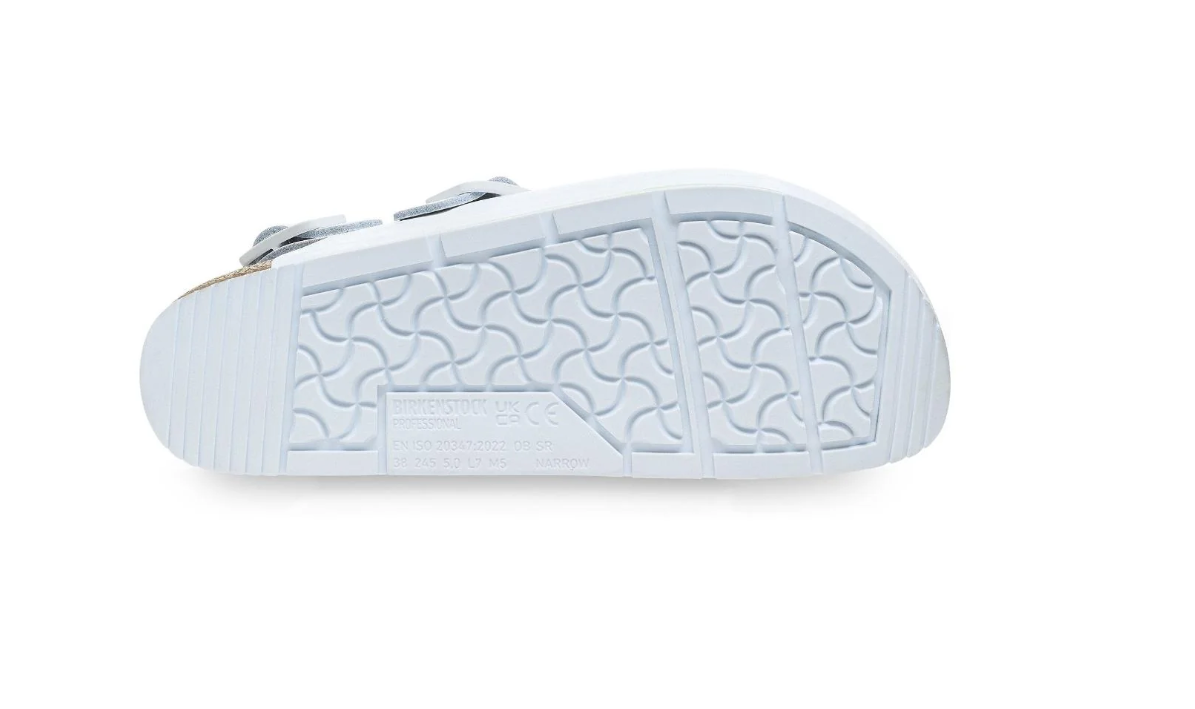 Birkenstock Tokio Super Grip Leather White Regular