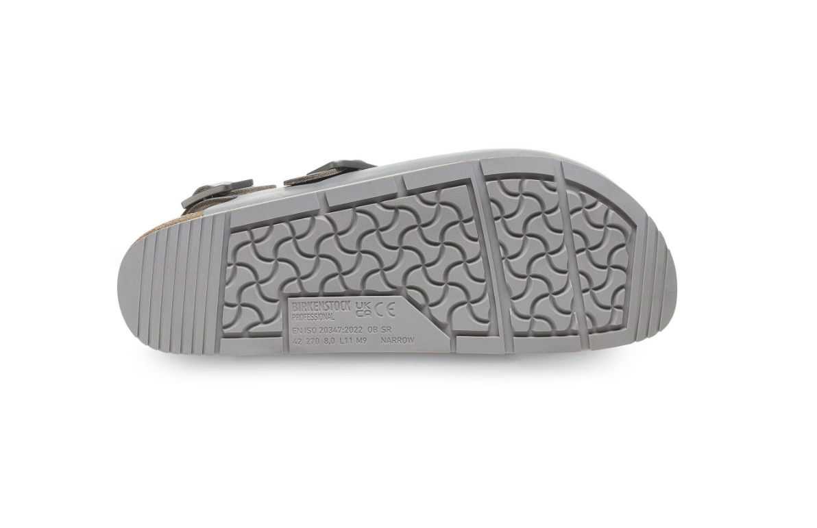 Birkenstock Tokio PRO Gun Metal Clog Regular
