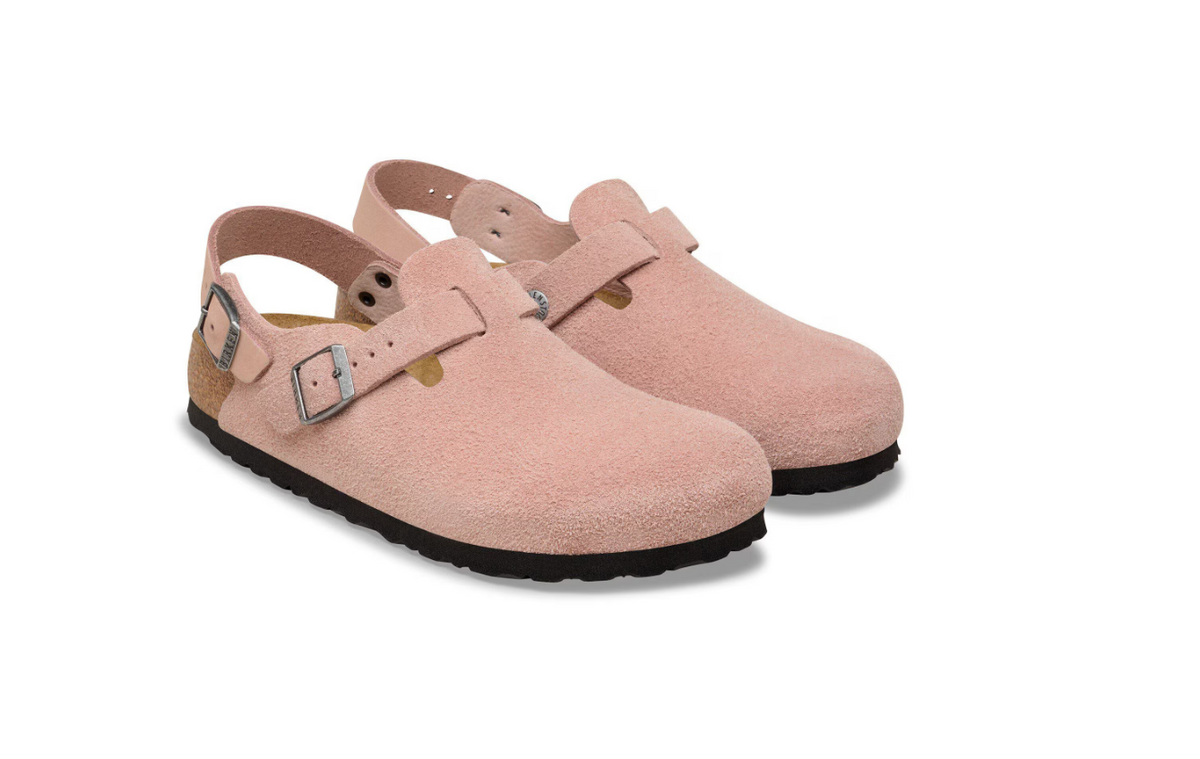 Birkenstock Tokio Suede Leather Pink Clay Regular