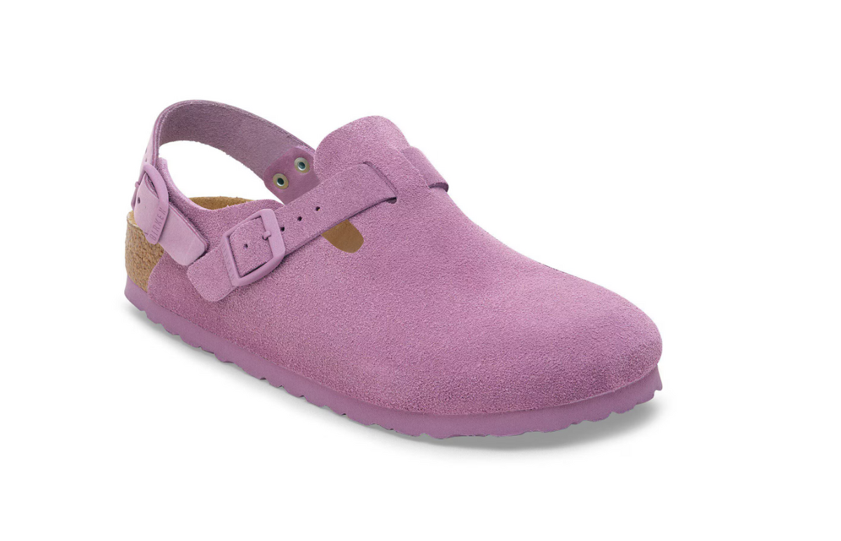 Birkenstock Tokio Suede Leather - Mauve, Narrow