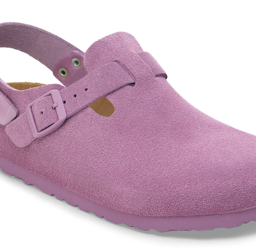 Birkenstock Tokio Suede Leather - Mauve, Narrow