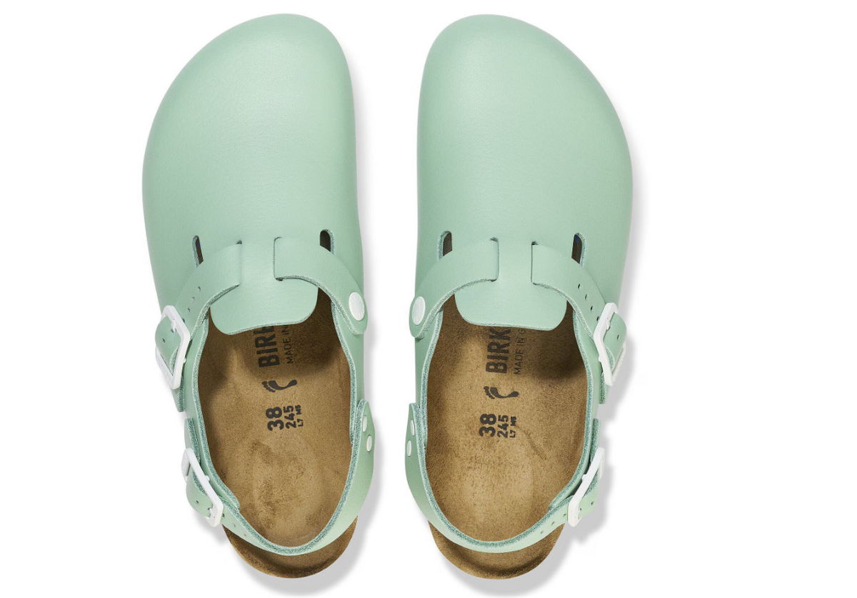 Birkenstock Tokio PRO Natural Leather - Matcha, Narrow
