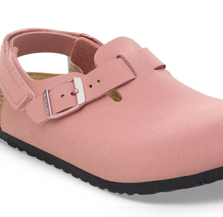 Birkenstock Tokio AS Kids Birko-Flor Nubuck - Pink Clay, Narrow