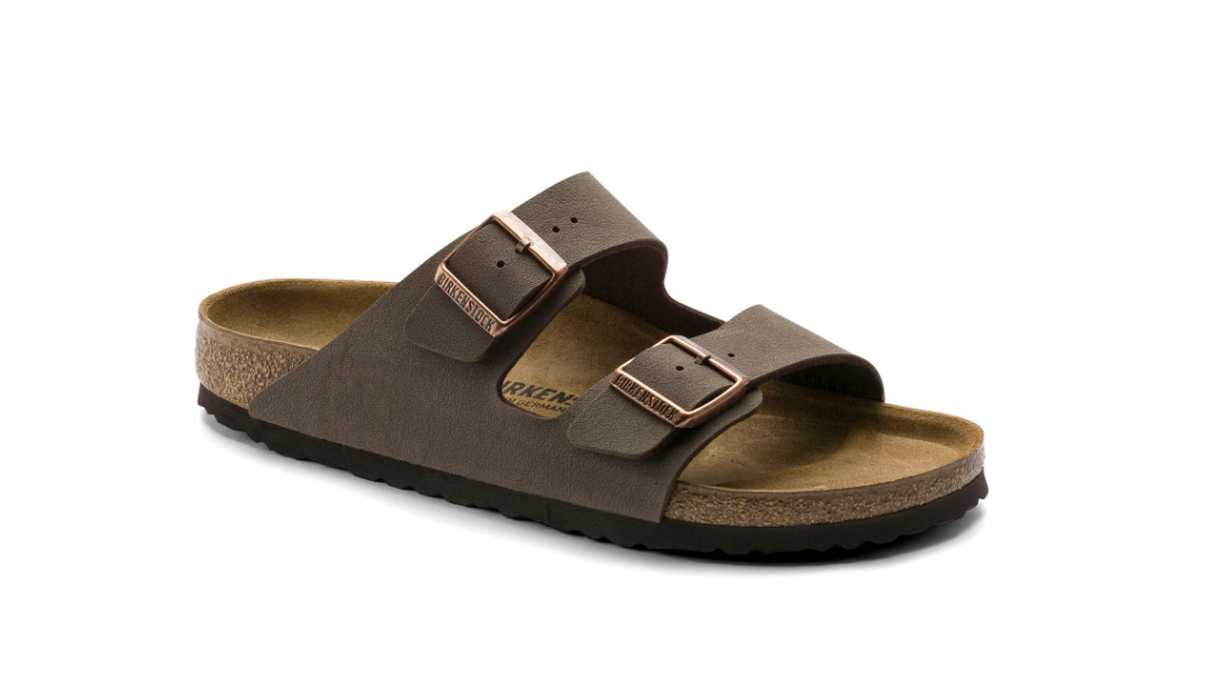 Birkenstock Arizona BirkiBuc Sandals - Mocha - Regular