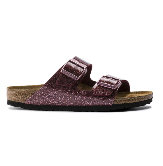 Birkenstock Arizona Birko-Flor Cosmic Sparkle Sandals - Port - Regular