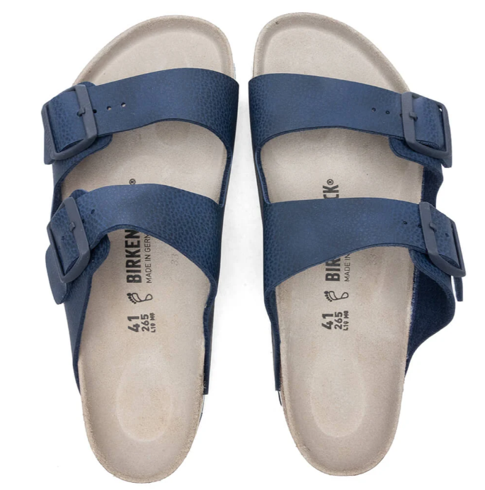 Birkenstock Arizona Birko-Flor Sandals - Desert Soil Blue - Regular