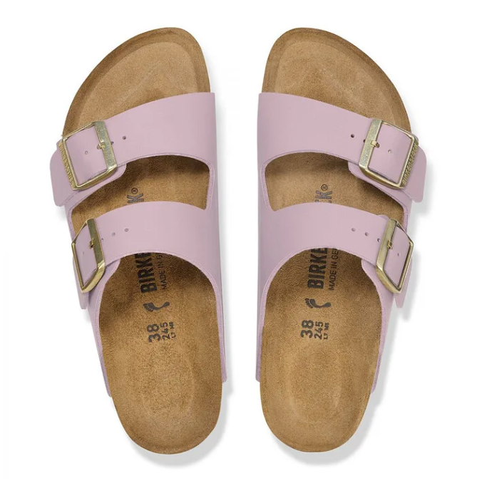 Birkenstock Arizona Birko-Flor Sandals - Faded Purple - Narrow