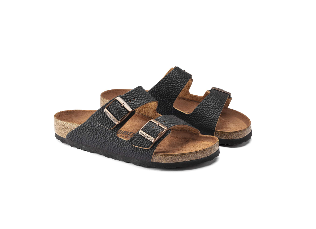 Birkenstock Arizona Nomad Leather Sandals - Nomad Black - Regular