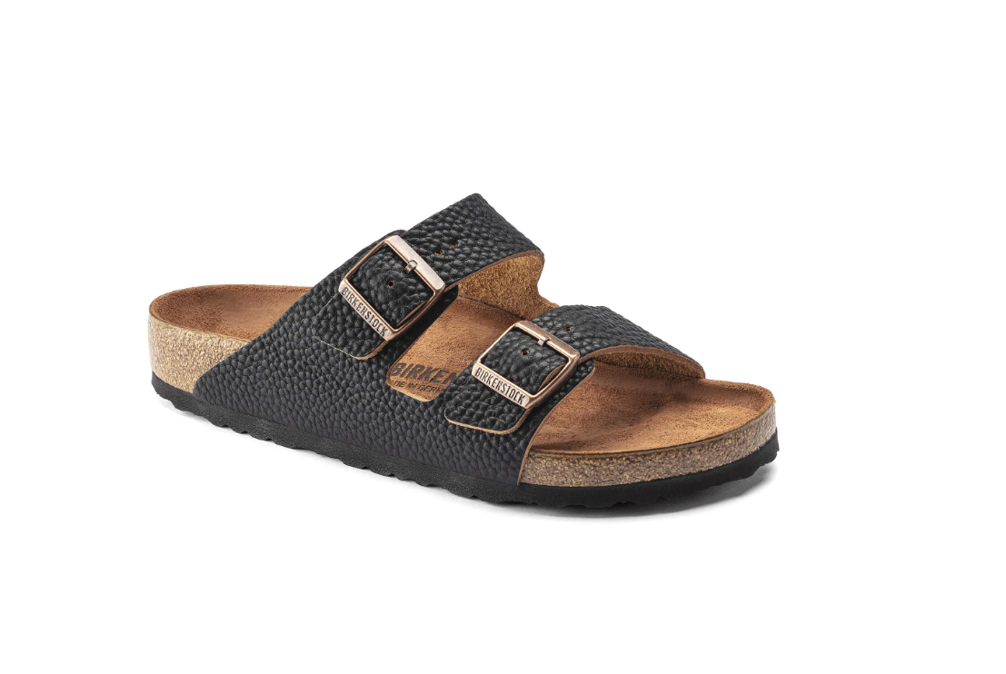 Birkenstock Arizona Nomad Leather Sandals - Nomad Black - Regular