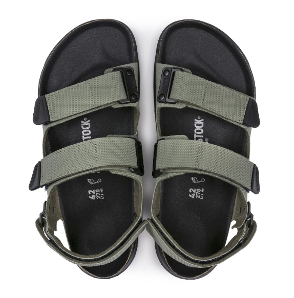 Birkenstock Tatacoa Birko-Flor Futura Khaki Sandals Regular