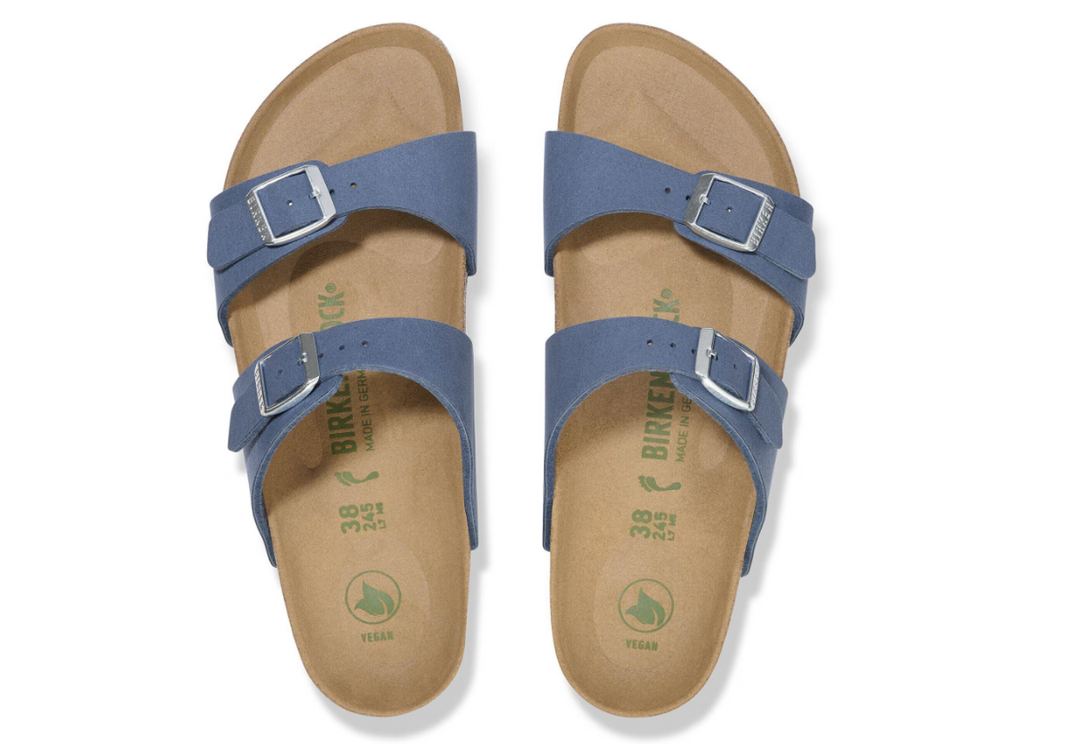 Birkenstock Sydney Synthetik Vegan Elemental Blue Regular