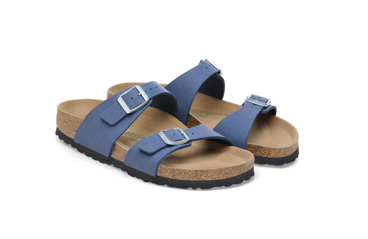 Birkenstock Sydney Synthetik Vegan Elemental Blue Regular