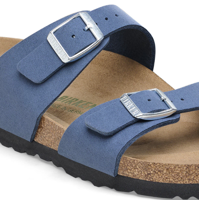 Birkenstock Sydney Synthetik Vegan Elemental Blue Regular
