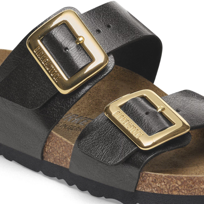 Birkenstock Sydney Cushion Buckle Birko-Flor Graceful Licorice Regular