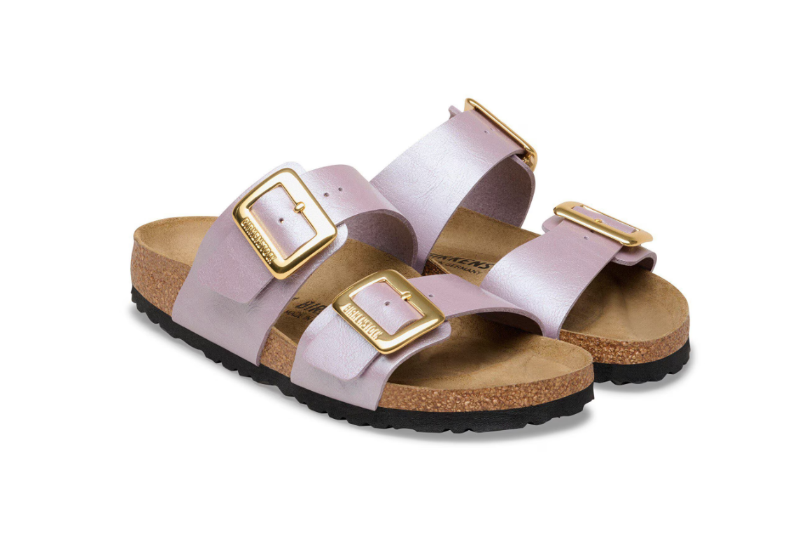 Birkenstock Sydney Cushion Buckle Birko-Flor Graceful Orchid Regular