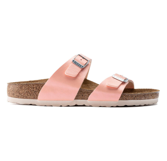 Birkenstock Sydney Birko-Flor Graceful Coral Peach Narrow