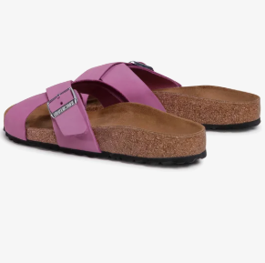 Birkenstock Siena II Nubuck Leather Purple Orchid Narrow