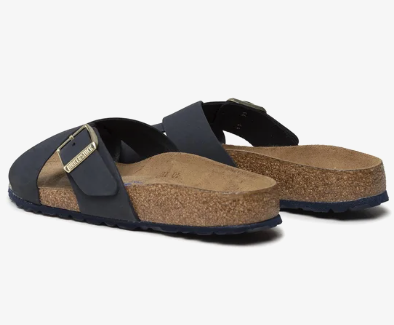 Birkenstock Siena Soft Footbed Nubuck Leather Midnight Narrow