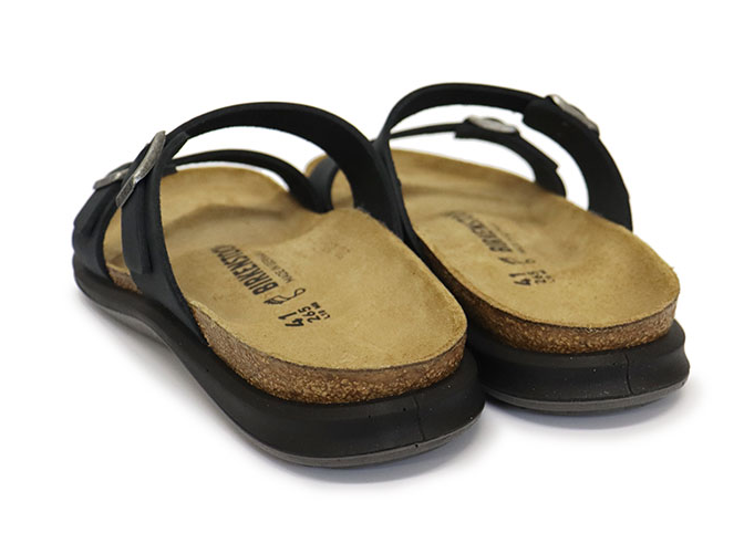 Birkenstock Sierra CT Women's Black Oiled Leather Sandals Regular