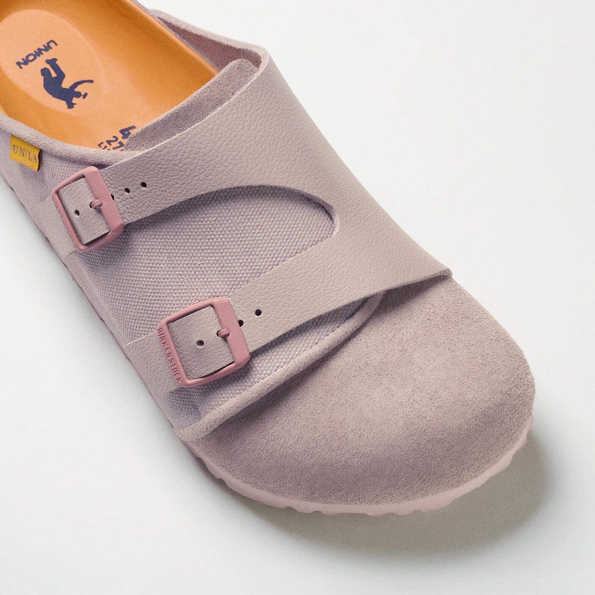 Birkenstock Bimshire Union Natural Leather Shoes - Shadow Gray - Regular