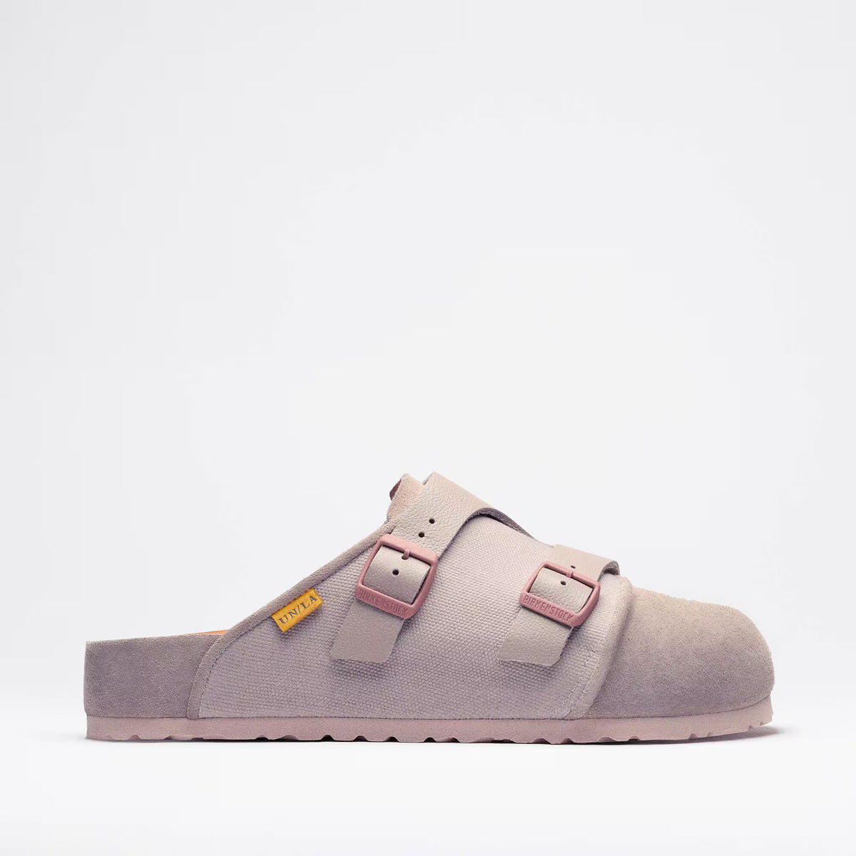 Birkenstock Bimshire Union Natural Leather Shoes - Shadow Gray - Regular