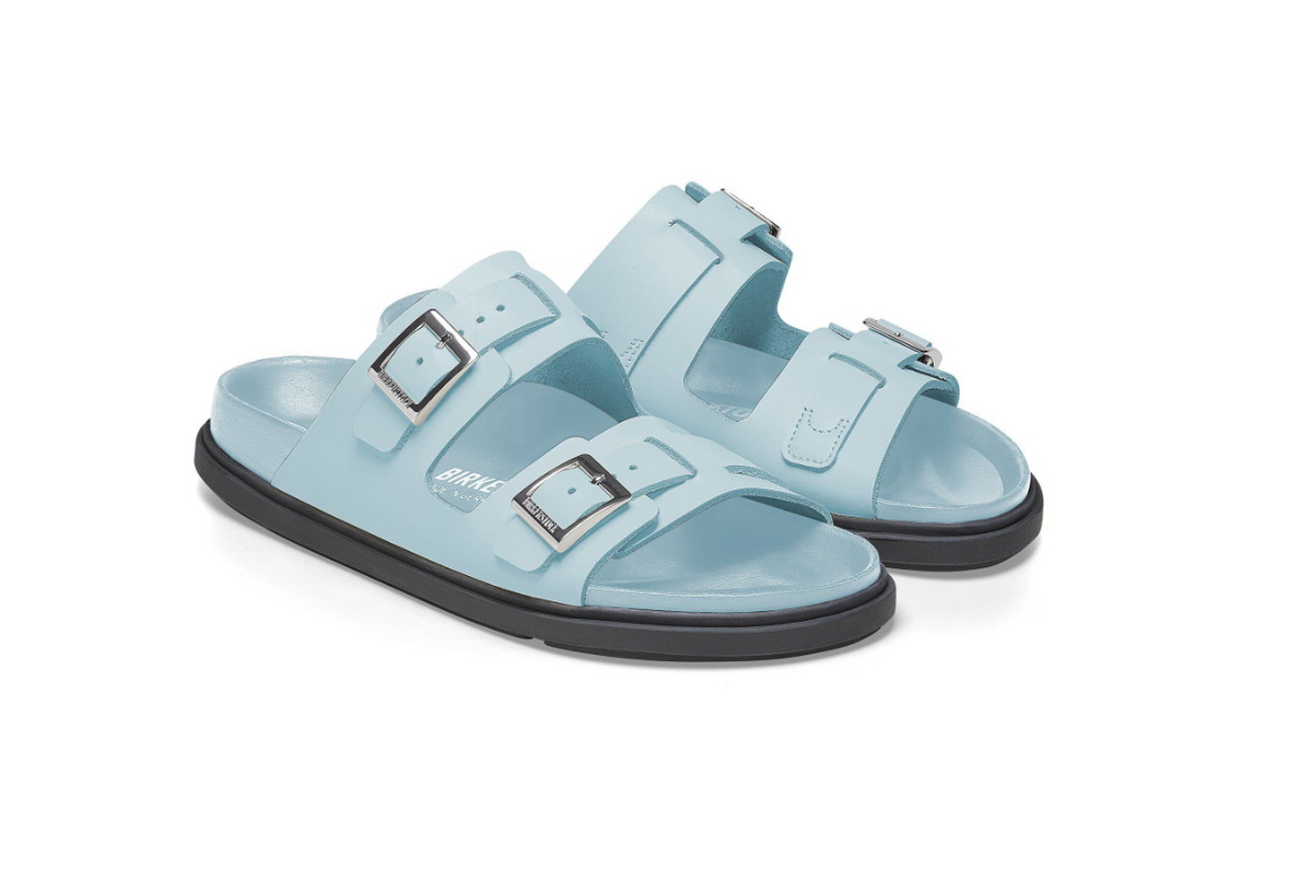 Birkenstock St Barths Natural Leather Sandals Narrow