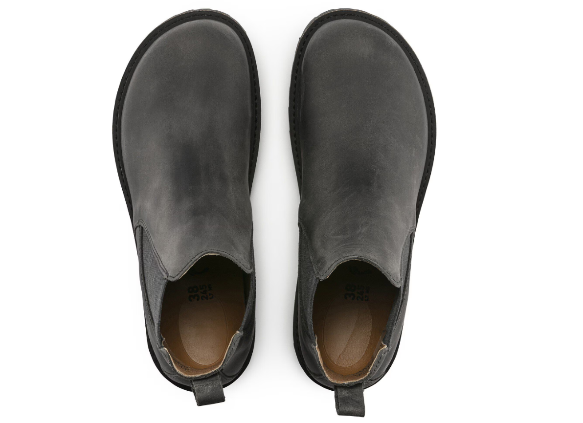 Birkenstock Stalon Nubuck Leather Boot Graphite Narrow