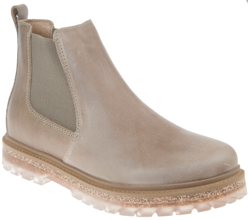 Birkenstock Stalon Waxy Nubuck Chelsea Boots Sandcastle Regular