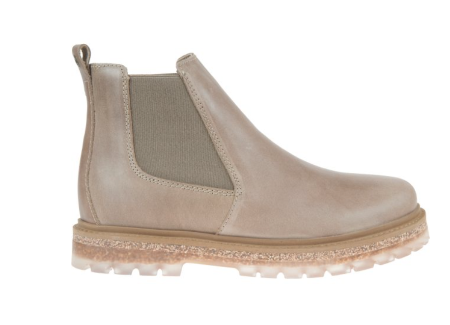 Birkenstock Stalon Waxy Nubuck Chelsea Boots Sandcastle Regular