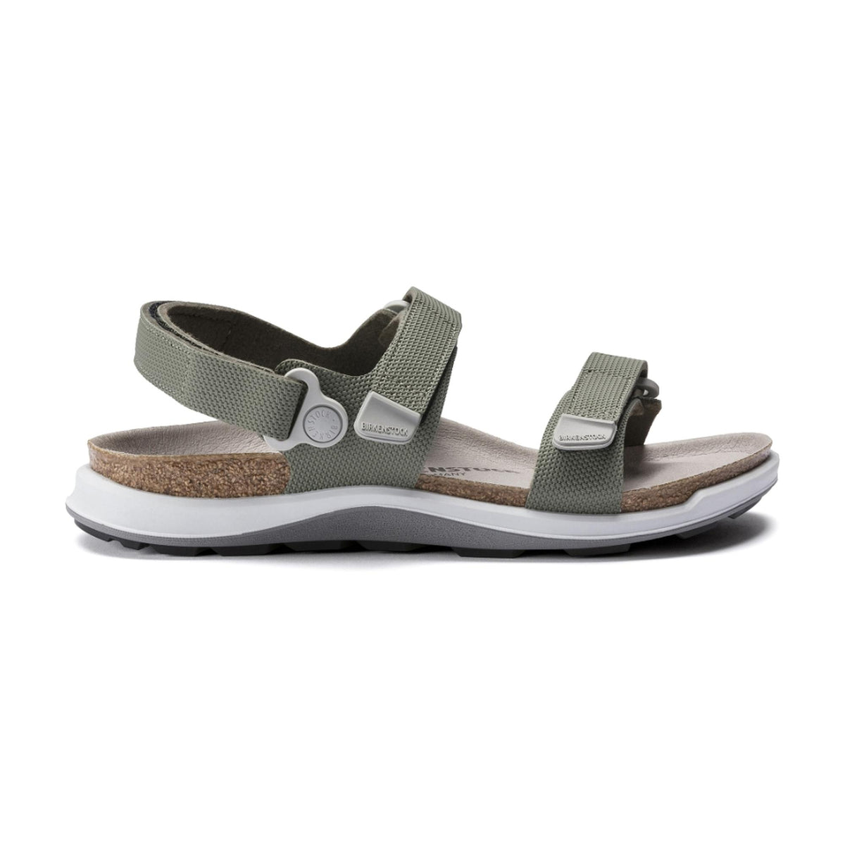 Birkenstock Kalahari Birko-Flor Sandals - Khaki - Narrow
