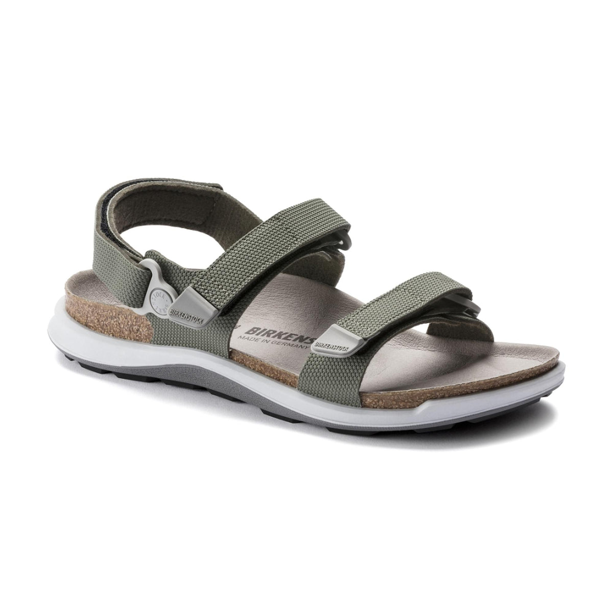 Birkenstock Kalahari Birko-Flor Sandals - Khaki - Narrow