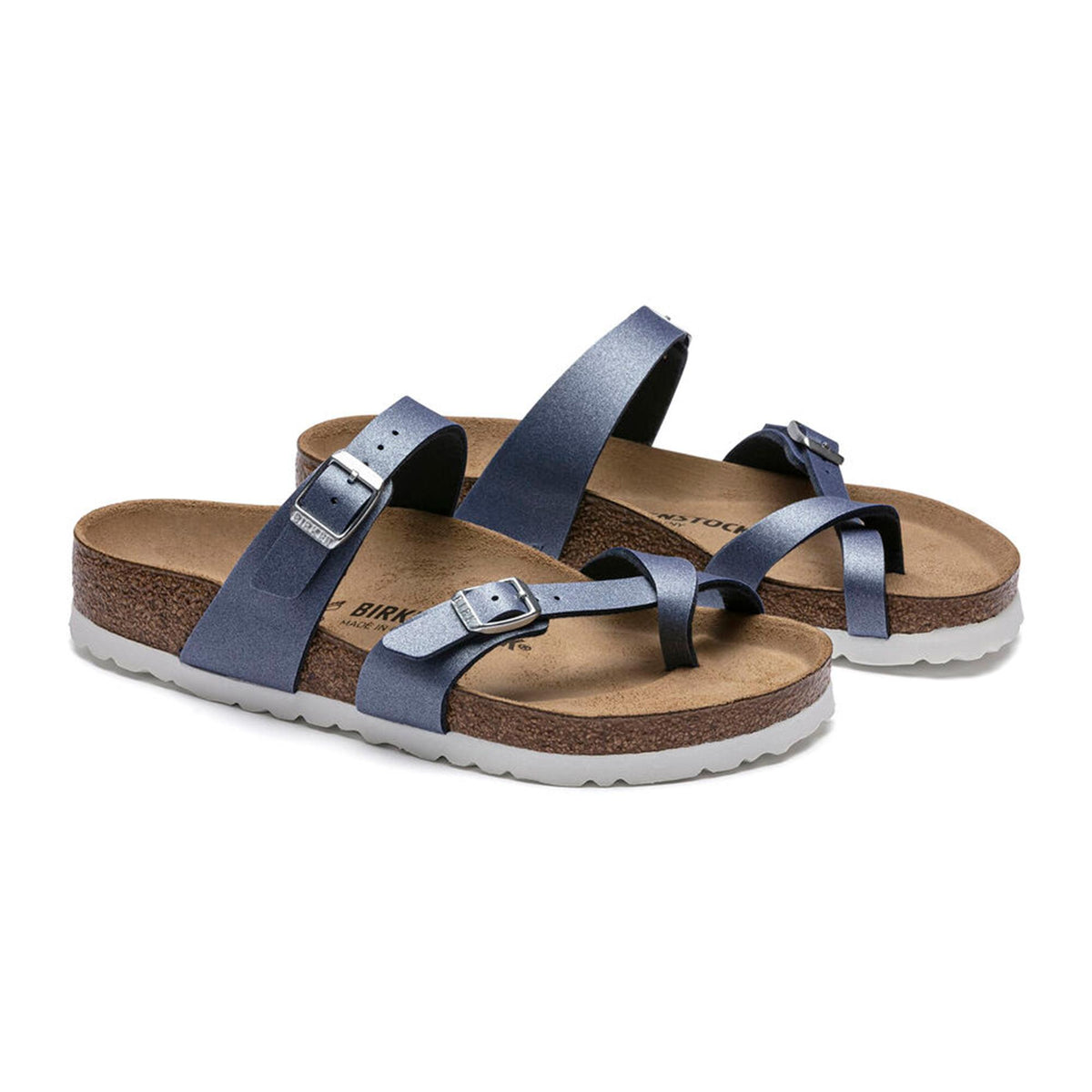 Birkenstock Mayari Birko-Flor Sandals - Blue - Regular