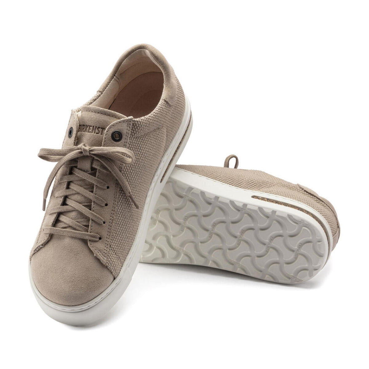 Birkenstock Bend Low Canvas Shoes - Sandcastle - Narrow