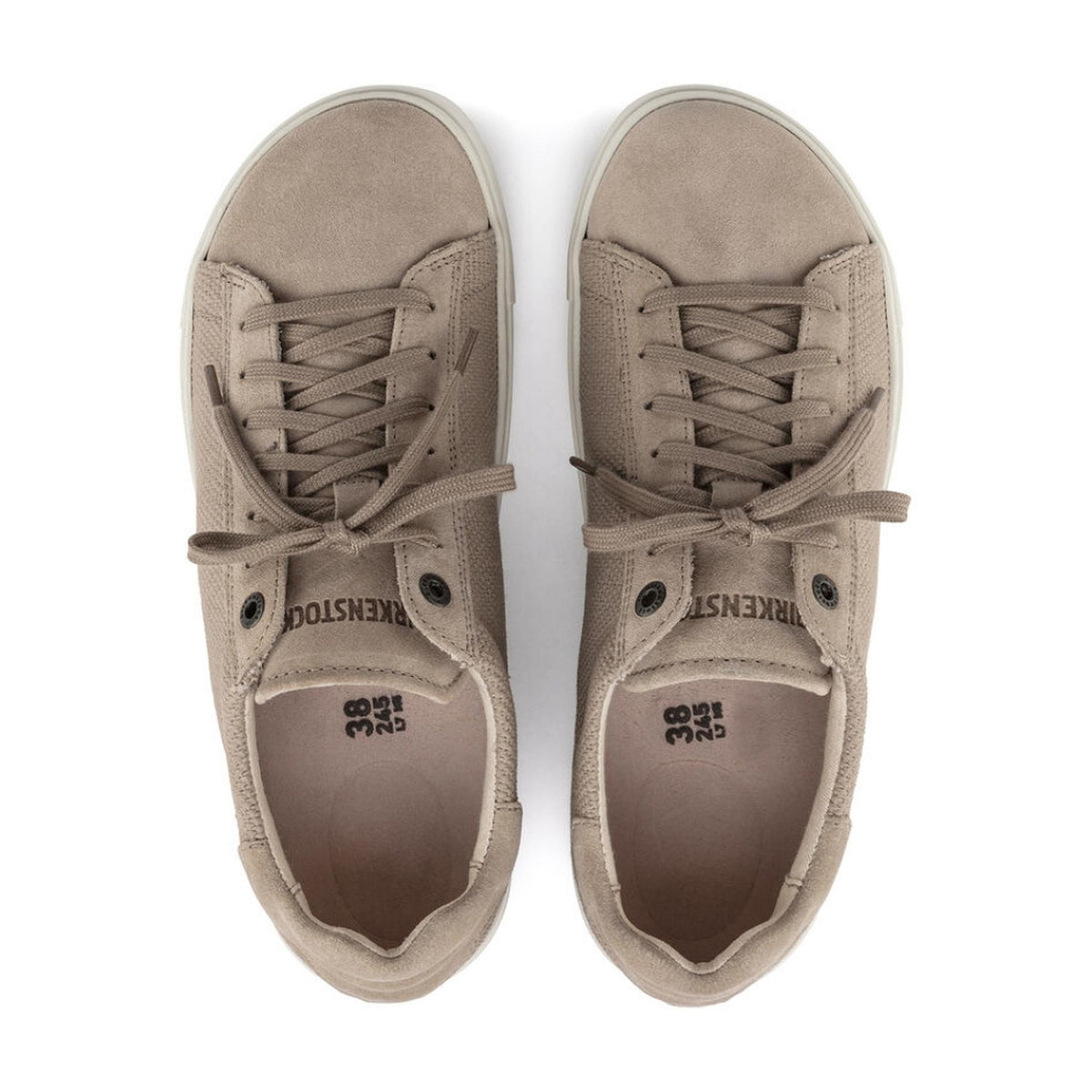 Birkenstock Bend Low Canvas Shoes - Sandcastle - Narrow