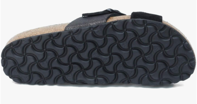 Birkenstock Siena Exquisite Suede Leather Allover Black Narrow