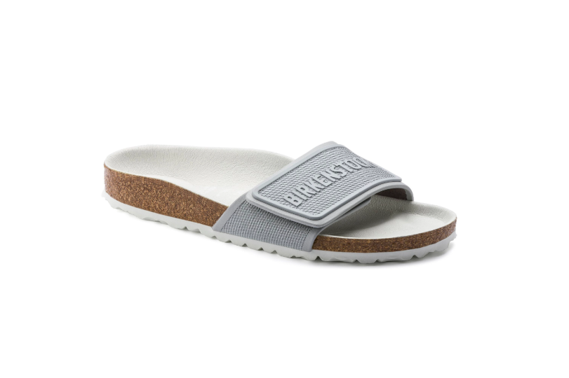 Birkenstock Tema Microfiber Gray Sandals Narrow