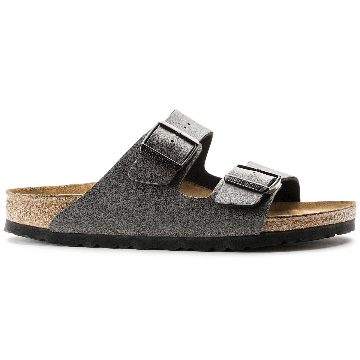 Birkenstock Arizona Birko-Flor Sandals - Pull Up Stone - Narrow