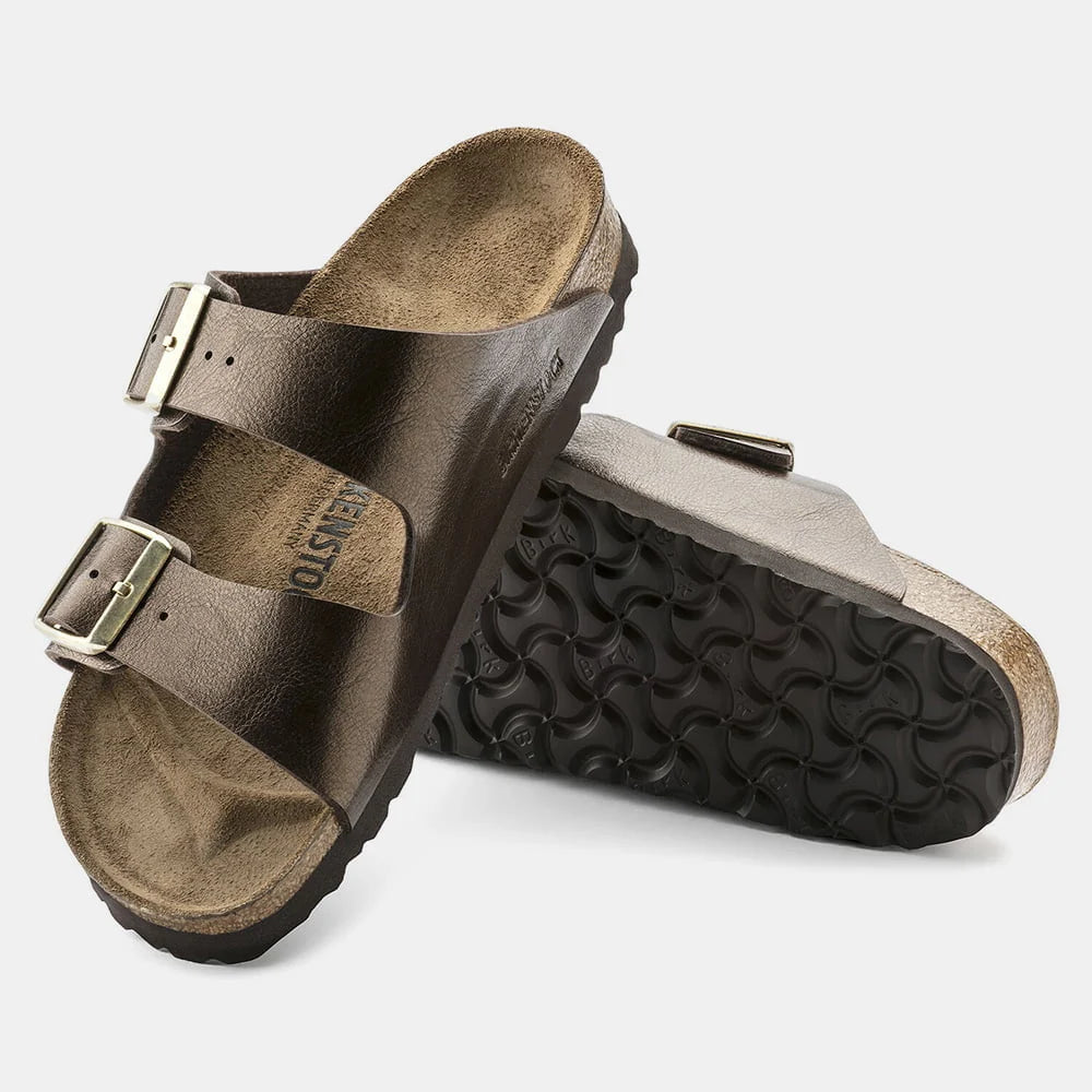 Birkenstock Arizona Birko-Flor Sandals - Toffee - Narrow