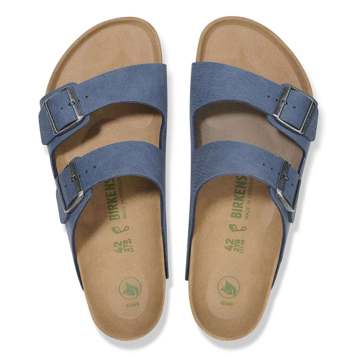 Birkenstock Arizona Birko-Flor Sandals - Elemental Blue - Regular