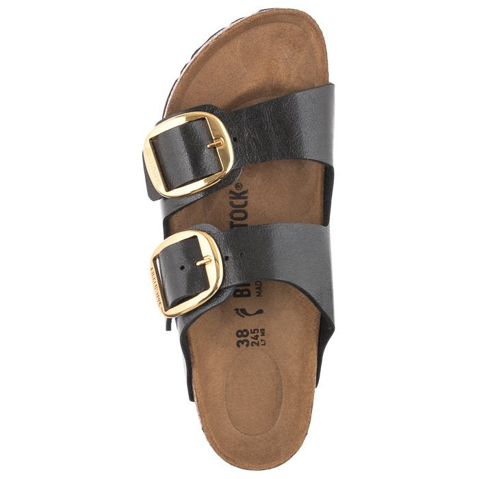 Birkenstock Arizona Big Buckle Birko-Flor Graceful Sandals - Licorice - Narrow