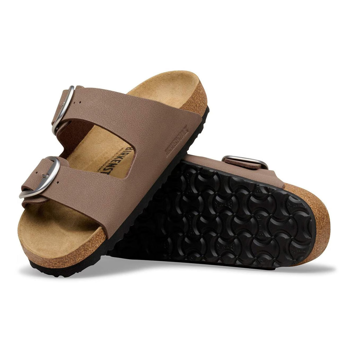 Birkenstock Arizona Big Buckle Birko-Flor Sandals - Mocca - 1032049 - Regular