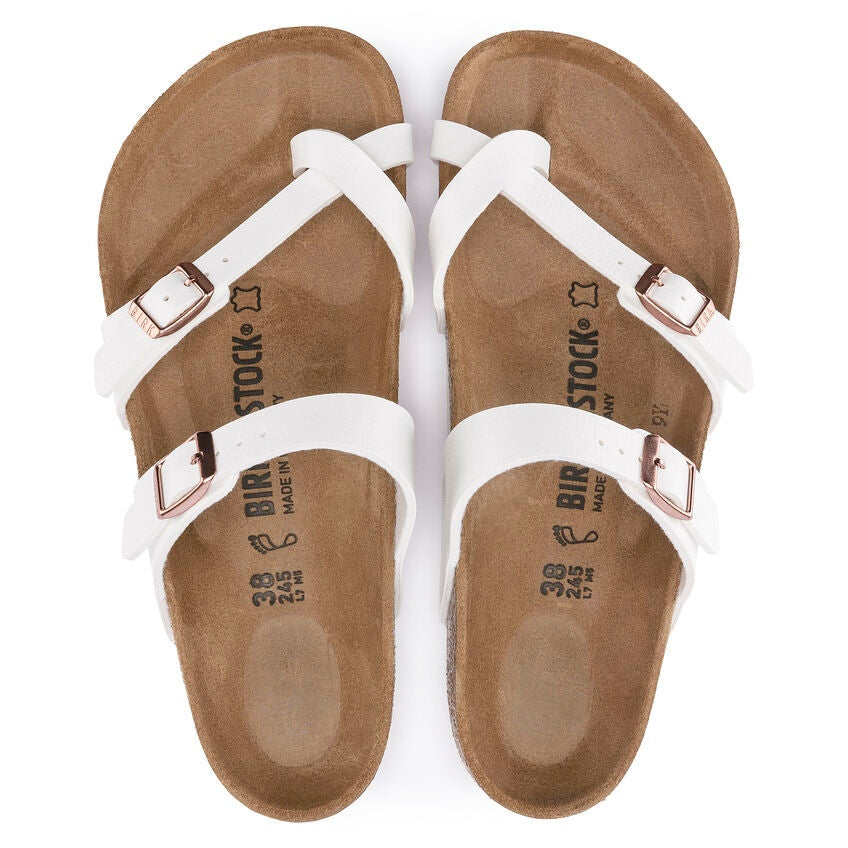 Birkenstock Mayari Birko-Flor Sandals - White - 71051 - Regular